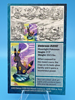 Umbreon #0197 Prismatic Evolutions Mini Tin Art Card - Image 2