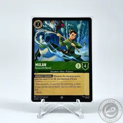 Mulan Resourceful Recruit 69/204 Super Rare Lorcana Winterspell NM Card - Image 2
