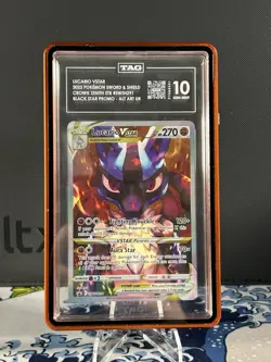 TAG 10 Pokemon 2023 Lucario VSTAR SWSH291 SWSH Sword & Shield Promo Cards Holo - Image 1