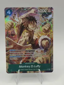 Monkey D. Luffy ST30-012 SR aa Parallel Start Deck EX ONE PIECE Card NM ENGLISH - Image 1