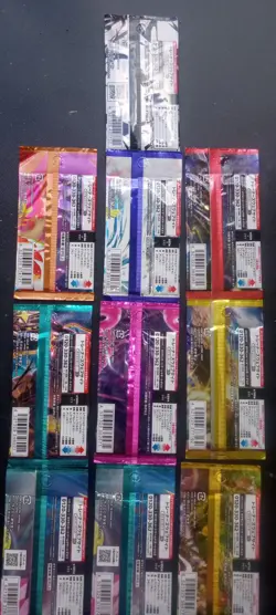 10 Pokemon Booster Pack Lot Japanese SEALED Cards Fast Ship - Image 2