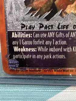 klaital stargaze holographic past life Chase card rage cgc werewolf - Image 2