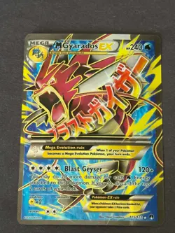 M Gyarados EX Full Art Holo Card 115/122 Breakpoint Near Mint** Pokemon. - Image 1