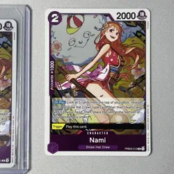 One Piece - PRB02 The Best-Vol. 2 - Nami - #012 (Foil) - (1 Card) - Image 2