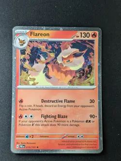 Flareon - (Cosmos Holo) 013/131 Rare Miscellaneous Cards & Products Holo MCAP - Image 1