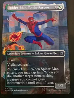Magic the Gathering - Marvel super heroes - Spider-Man, To the Rescue 0335 - Image 1