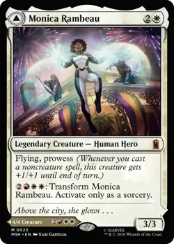 MTG - Monica Rambeau - Marvels Super Heroes - NM Mythic - #0023 - Image 1