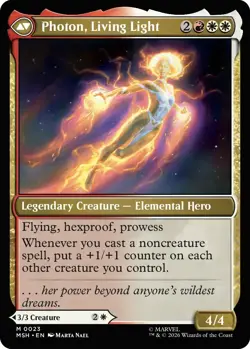 MTG - Monica Rambeau - Marvels Super Heroes - NM Mythic - #0023 - Image 2