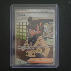 Pokemon TCG Emma 107/86 Full Art Double Ultra Rare Chaos Rising ME04 NM - Image 1
