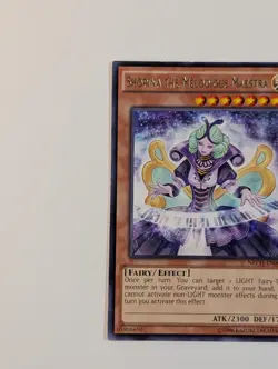 Yugioh TCG - 2x Shopina the Melodious Maestra - NECH-EN007 - Unlimited Ed - Rare - Image 3