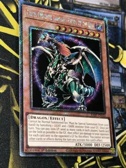 Yu-Gi-Oh! Chaos Emperor Dragon Envoy of The End Platinum Secret Rare 1st Ed NM - Image 2