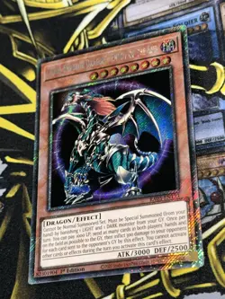 Yu-Gi-Oh! Chaos Emperor Dragon Envoy of The End Platinum Secret Rare 1st Ed NM - Image 3
