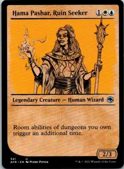 Hama Pashar, Ruin Seeker Showcase Adventures In The Forgotten Realms NM 4x x4 - Image 1