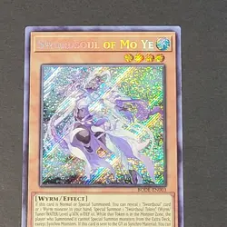 Yugioh - Swordsoul of Mo Ye - BODE-EN003 - NM - Prismatic Secret Rare - 1st 2021 - Image 5