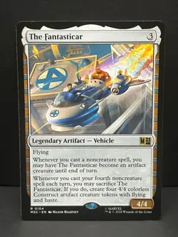 The Fantasticar 104 Commander: Marvel Super Heroes Magic: The Gathering NM - Image 1
