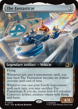 The Fantasticar (Extended Art) Commander: Marvel Super Heroes Regular - Image 1