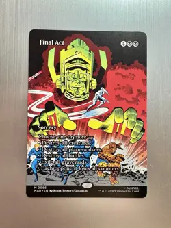 Final Act - 66 - MTG: Marvel Super Heroes - Borderless Showcase - Regular - Image 1