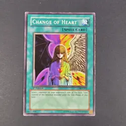 Yugioh TCG -1x Change of Heart - SKE-032 - MP - Vintage - Spell Common 2004, 1st - Image 1