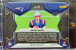 2024 Drake Maye ⭐Silver Mosaic Prizm⭐ Rookie Mosaic (RC) - Image 4