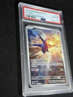 2024 POKEMON SSP EN-SURGING SPARKS ILLUSTRATION RARE #203 LATIOS PSA 10 - Image 4