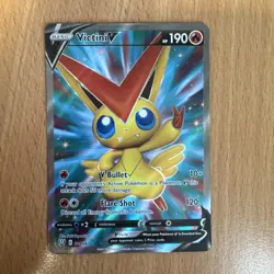 Victini V (Full Art) Pokemon Battle Styles 144/163 Near Mint - Image 1