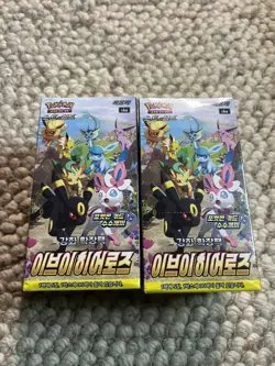 Pokemon TCG Korean Eevee Heroes [s6a] Booster Box NEW SEALED U.K shipped. - Image 1