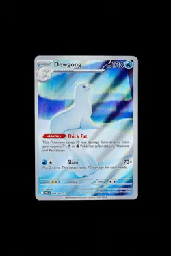 Dewgong 097/094 Illustration Rare Phantasmal Flames Pokemon Near Mint - Image 1