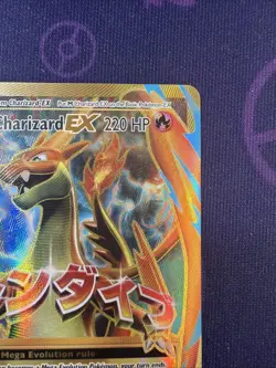 Pokemon TCG 2016 Mega M Charizard EX XY Evolutions Full Art Holo Card 101/108 - Image 4