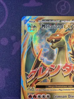 Pokemon TCG 2016 Mega M Charizard EX XY Evolutions Full Art Holo Card 101/108 - Image 5