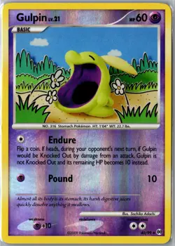 Gulpin 40/99 Uncommon Arceus Pokemon Lightly Played - Image 1