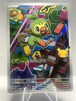 Pokemon First Partners Series 2 TCG Grookey 052 Promo Holo English NM!! - Image 1