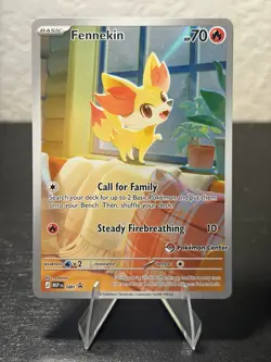 Fennekin 080 - Pokemon Center Stamped Promo - Chaos Rising Card NM - Image 1