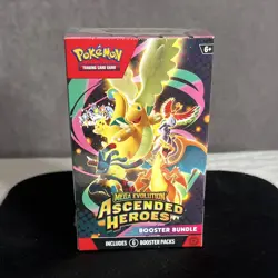 Pokemon TCG Mega Evolution—Ascended Heroes Booster Bundle Box w/ 6 Packs - Image 1