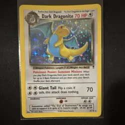 Pokemon TCG Dark Dragonite Legendary Collection Holo Rare 5/110 EN 2002 HP 70 - Image 1