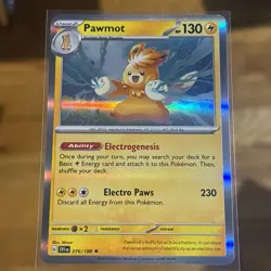 Pawmot 076/198 Sv01: Scarlet & Violet Base Set Holo NM Pokemon Card - Image 1