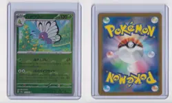 BUTTERFREE (POKE BALL PATTERN) 012/165 SV2A: POKEMON 151 POKEMON JAPANESE NM/M - Image 3