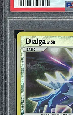 DIALGA 2008 Pokemon D & P Burger King Collection Reverse Holo #16 - PSA 5 - Image 3