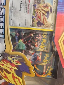 1 Sealed Pokemon 2020 TCG Box: True Steel Premium Collection - Zamazenta - Image 2