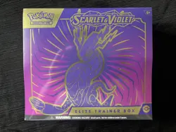 Pokemon Scarlet and Violet Base Elite Trainer Box ETB Miraidon SEALED 820650853418 - Image 1