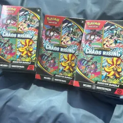 pokemon chaos rising booster box new sealed. BUNDLE DEAL 3 Boxes Total Shipped - Image 1