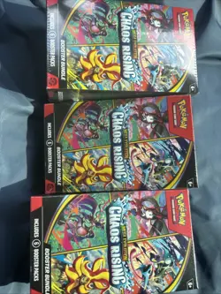pokemon chaos rising booster box new sealed. BUNDLE DEAL 3 Boxes Total Shipped - Image 4