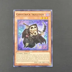 Yugioh TCG - Ghostrick Skeleton - MP14-EN205 - NM - 1st Ed - Common Zombie 2014 - Image 2