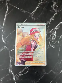 Pokemon TCG Serena 193/195 Silver Tempest Ultra Rare Foil Full Art - Image 2