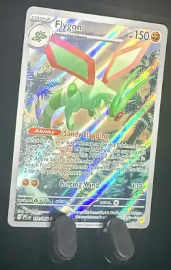 2025 Pokemon Phantasmal Flames Flygon Illustration Rare #101/094 - Image 4