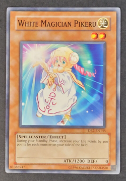 Yugioh - White Magician Pikeru - DR2-EN145 - LP - Dark Revelation Volume 2, 2005 - Image 1