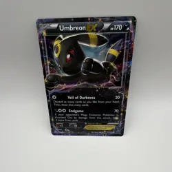 The Pokemon Company Umbreon EX 55/124 Fates Collide Ultra Rare Holo EN 2016 - Image 3