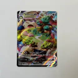 Snorlax VMAX 142/202 Ultra Rare Pokemon SWSH01: Sword & Shield Base Set - Image 1