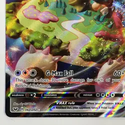 Snorlax VMAX 142/202 Ultra Rare Pokemon SWSH01: Sword & Shield Base Set - Image 5