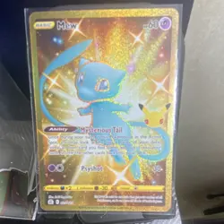 Mew 025/025 Celebrations Secret Rare Holo English - Mysterious Tail Psyshot - Image 1