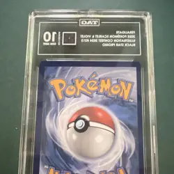 Pokemon Feraligatr TAG 10 Gem Mint Black Star Promo SV #213 Holo English - Image 4
